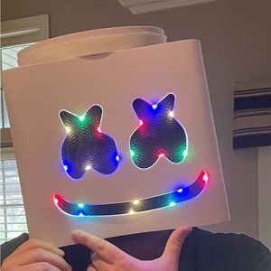 Marshmello foam mask